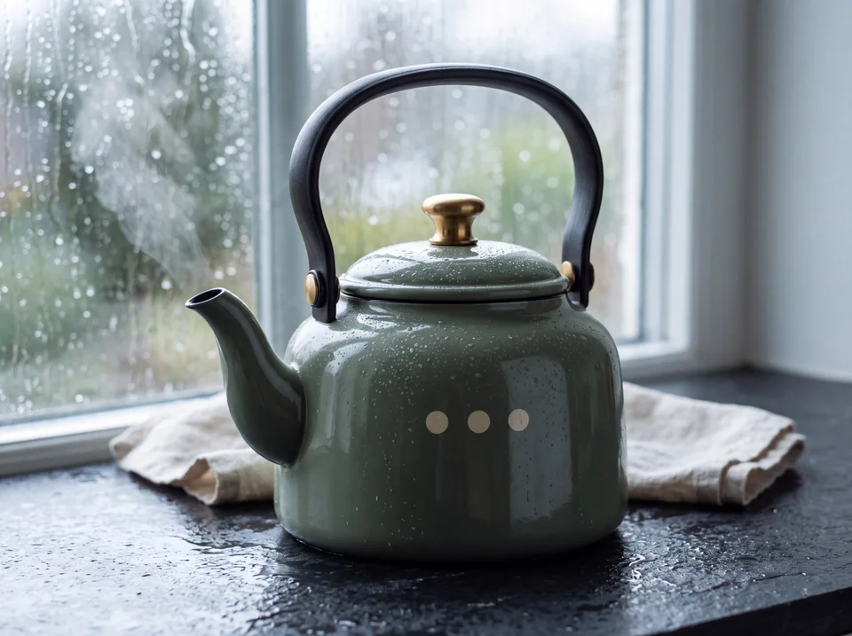 Same kettle, new setting, generated by google/gemini-nano-banana-2.1