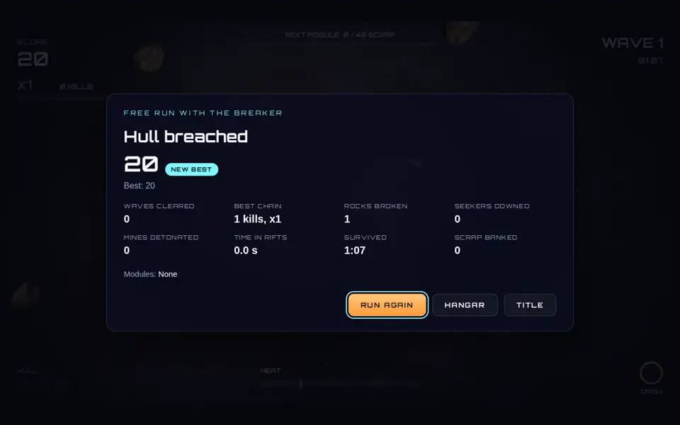 Voidbreaker built by claude-haiku-5-5